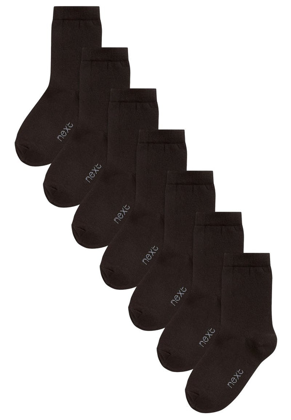 Next Black 7 Pack Unisex Socks