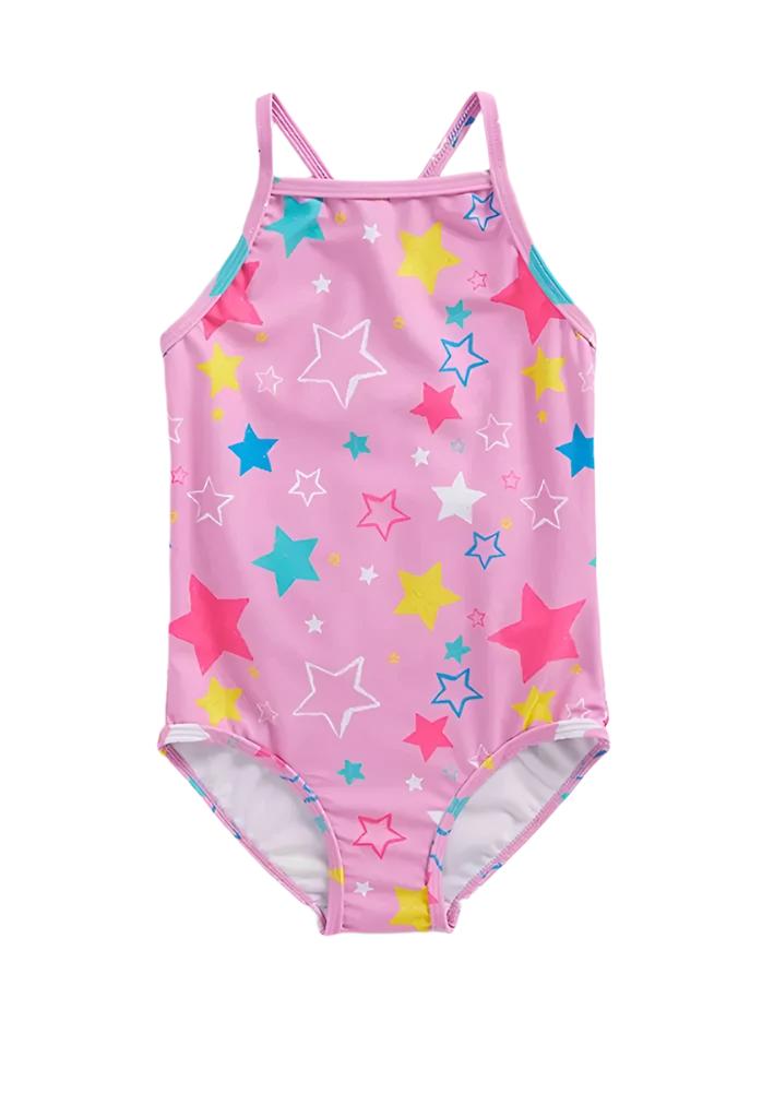 Mothercare UK Girls Stars Swimsuit