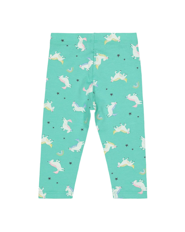 Mothercare Unicorn Print Leggings with Elasticated Waistband (6-7 Years )