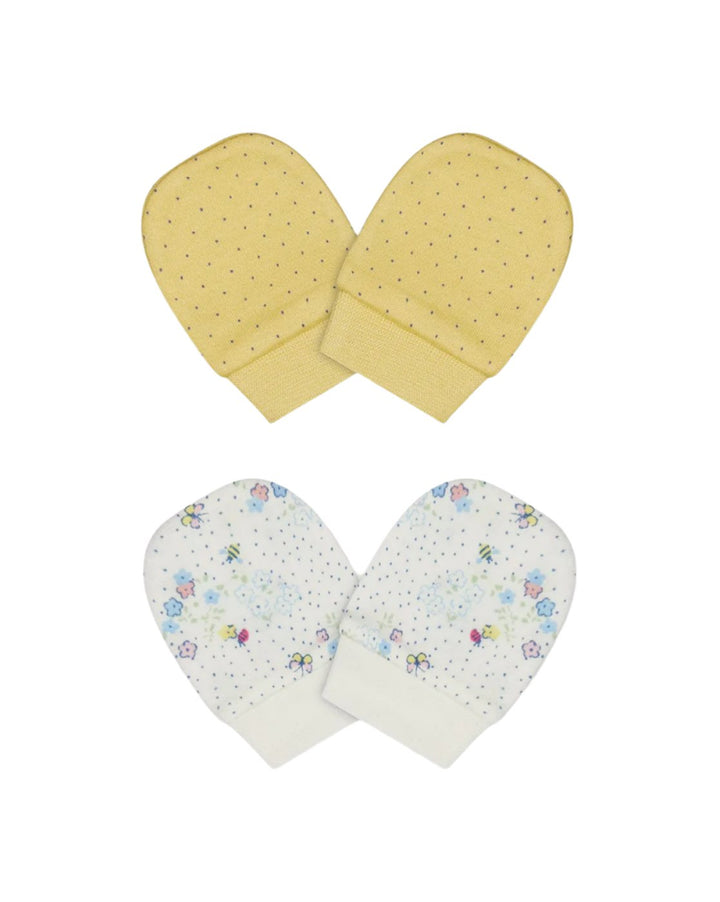 MOTHERCARE Pack of 2 Printed Mittens