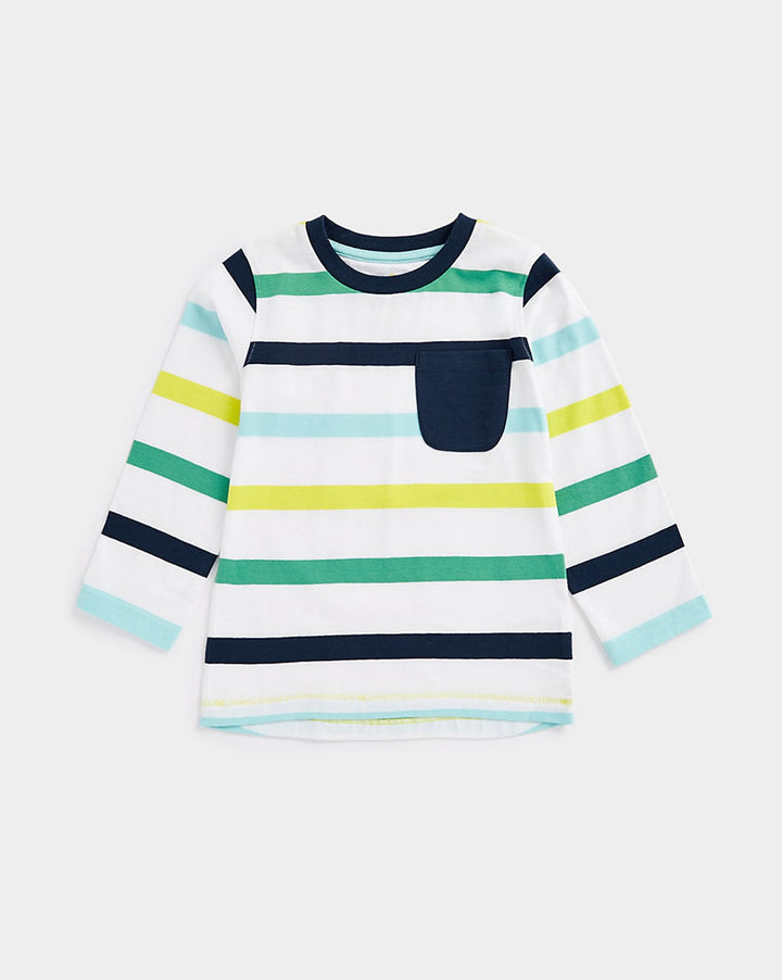 Mothercare 3 Pack Cotton Long Sleeve Boys shirt 