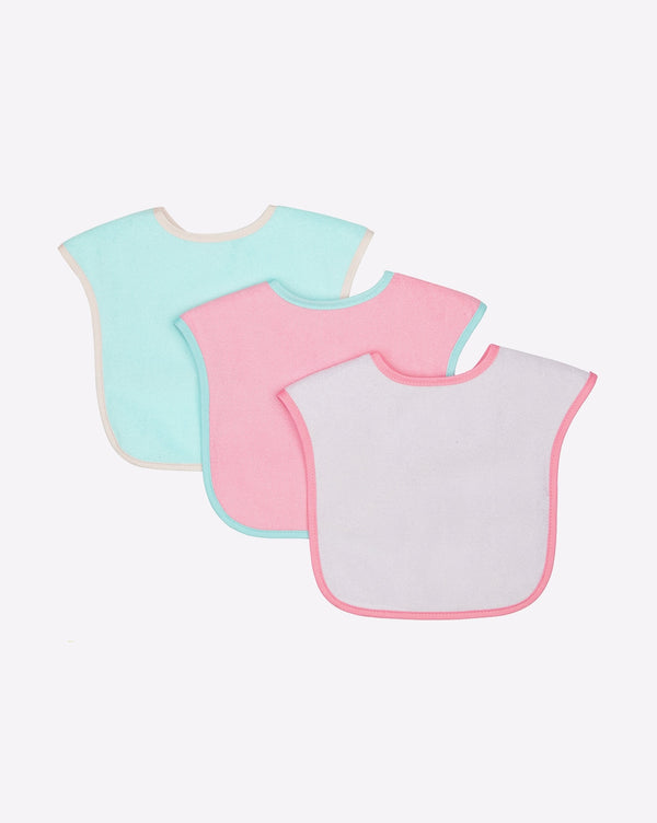 Mothercare Pack of 3 Towelling Bibs