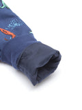 Childrens Place Navy Fleece From Inside Dino Jacket