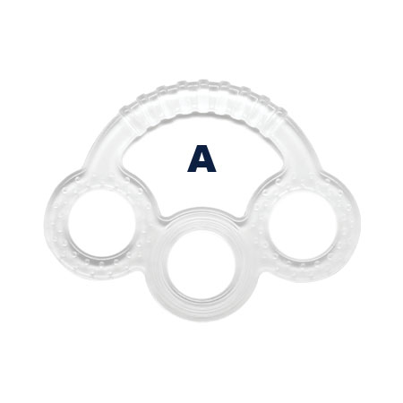 1 Optimal Silicone Baby Teether