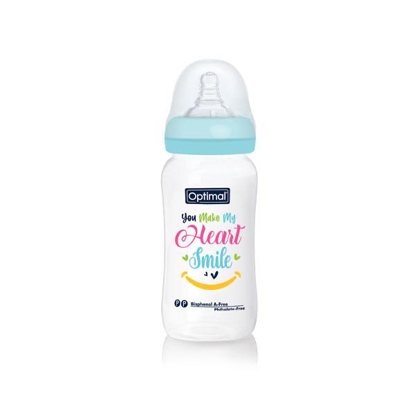 Optimal Wide Neck Feeding Bottle 300ml