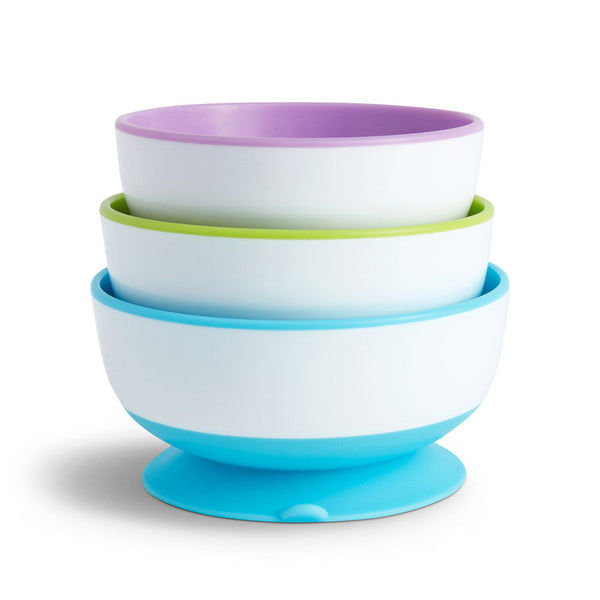 Stay Put™ Suction Bowls, 3pk