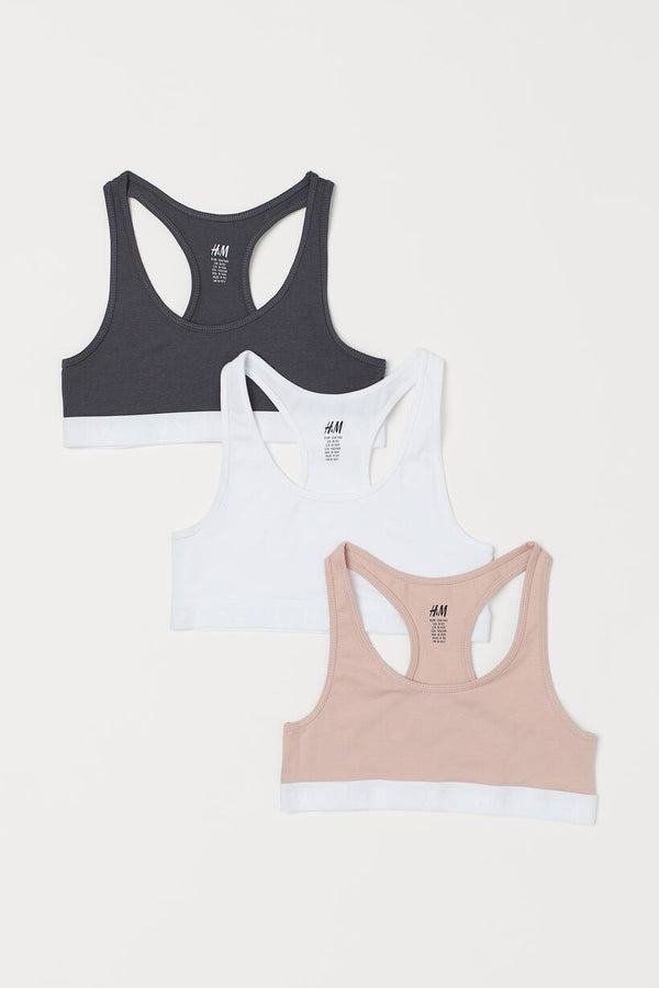 H&M Bra 3 Pack