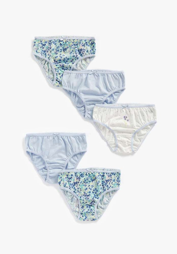 Mothercare Girls Briefs - 5 Pack