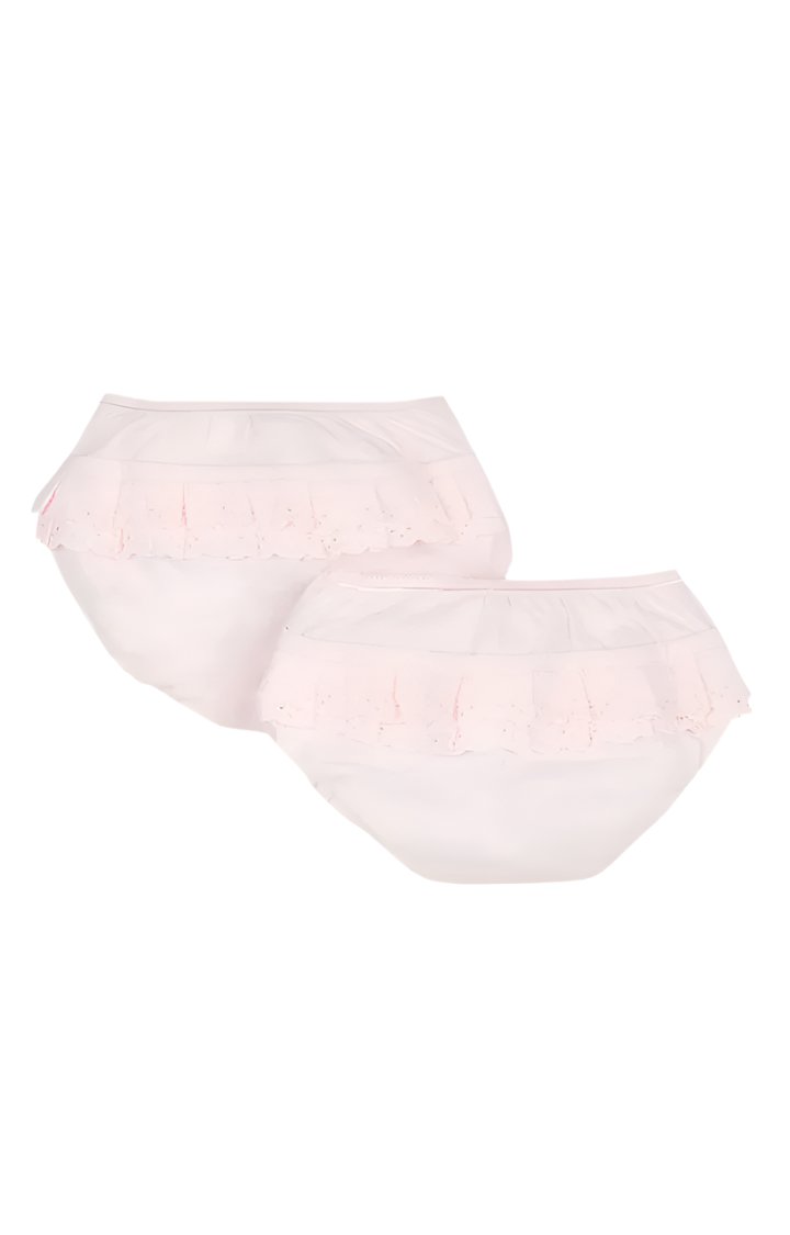 Mothercare 2 Pack Pink Girl  Brief 