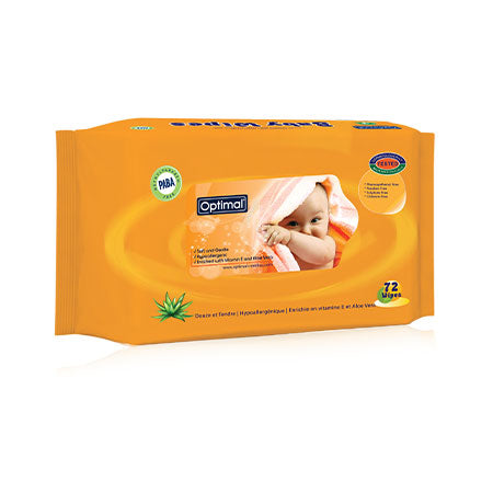 2 Optimal Baby Wipes Pack Of 3