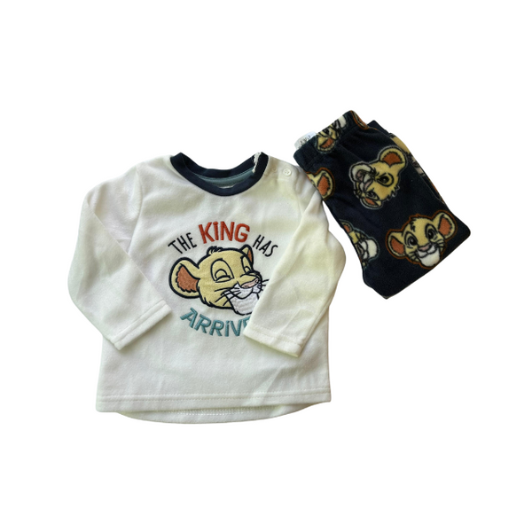 Primark UK Lion King Fleece Pyjama (9-12 months)