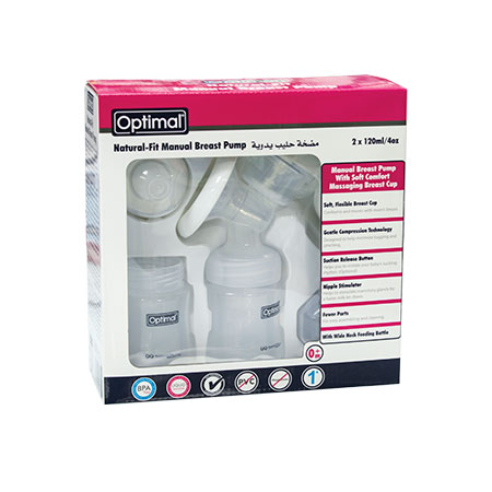 3 Optimal Manual Breast Pump – Value Set