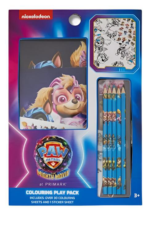 Primark Nickelodeon Paw Patrol Coloring Set