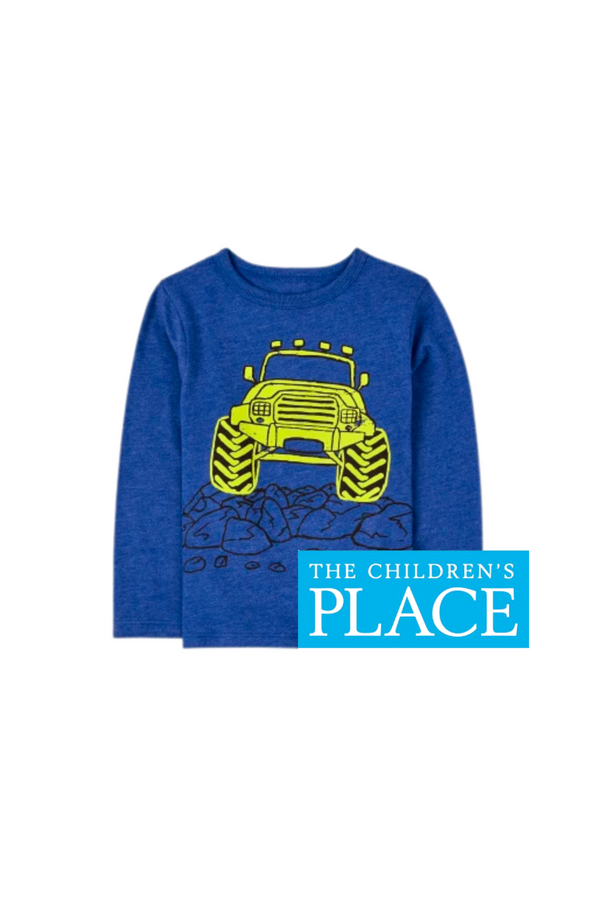 The Children Truck Navy Long Sleeve Shirt