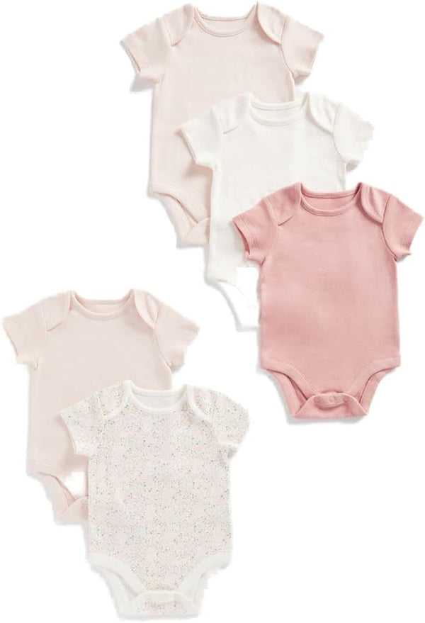 Mothercare My First Girl Short Sleeve Bodysuits