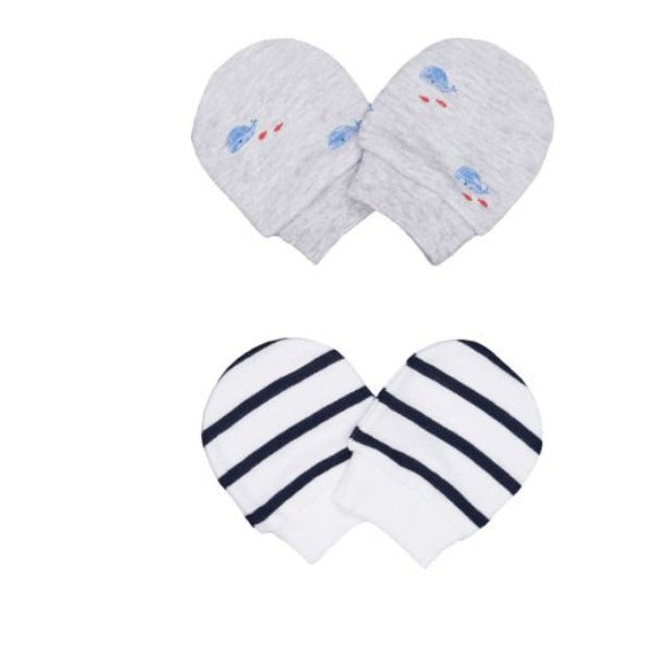 MOTHERCARE Pack of 2 Printed Boys Mittens