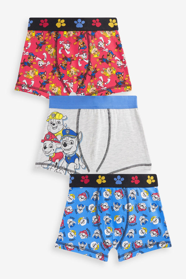 Next Red/Blue PAW Patrol Trunks 3 Pack