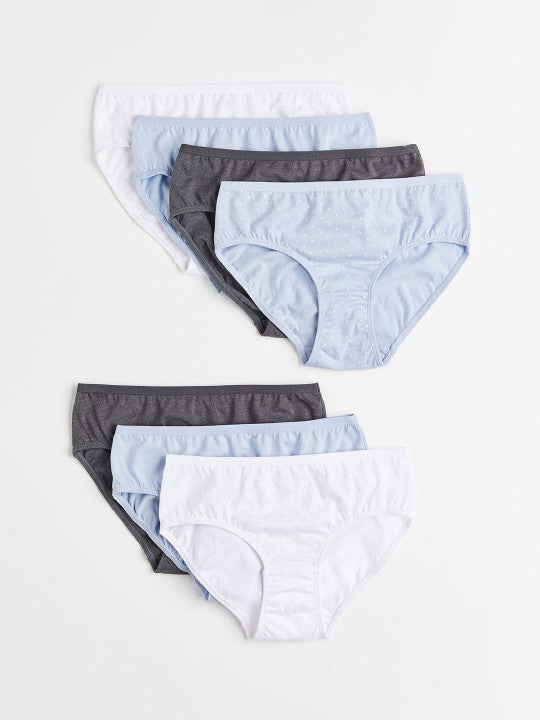 Solid Pure Cotton Briefs