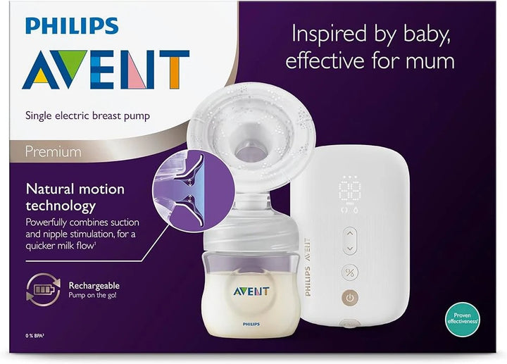 Avent Philips Comfort Single Electric Breast Pump RECHARGABL 