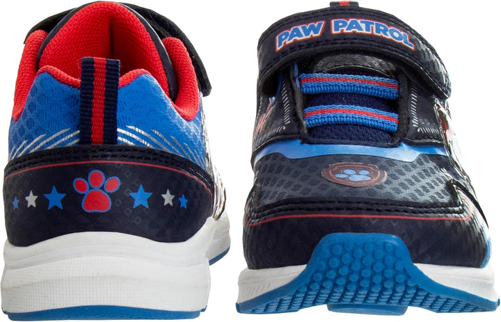 Nickelodeon Boys' Paw Patrol Sneakers - Chase and Marshall Light Up Running Shoes