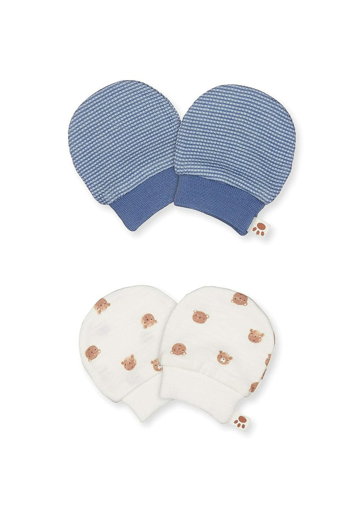 MOTHERCARE Pack of 2 Printed Boys Mittens