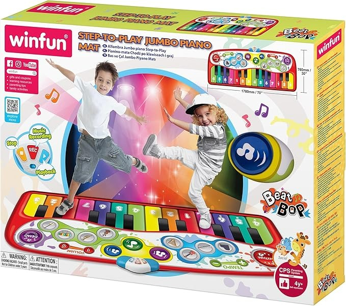 WINFUN – STEP TO PLAY Jumbo Piano Mat