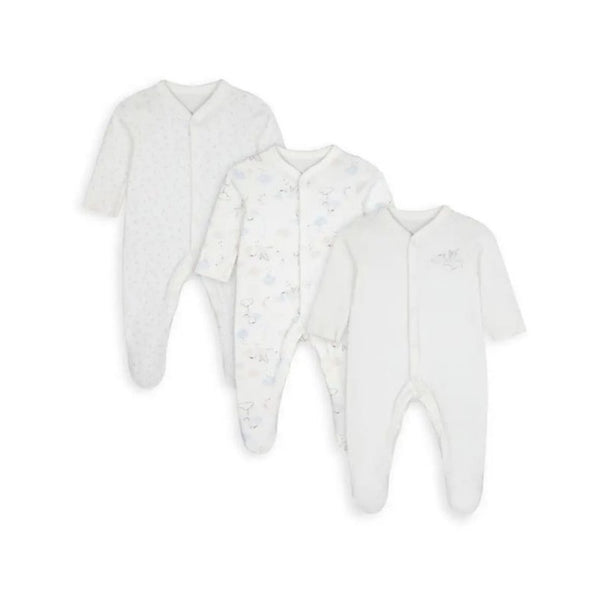 Mothercare Special Delivery Sleepsuit - Pack Of 3