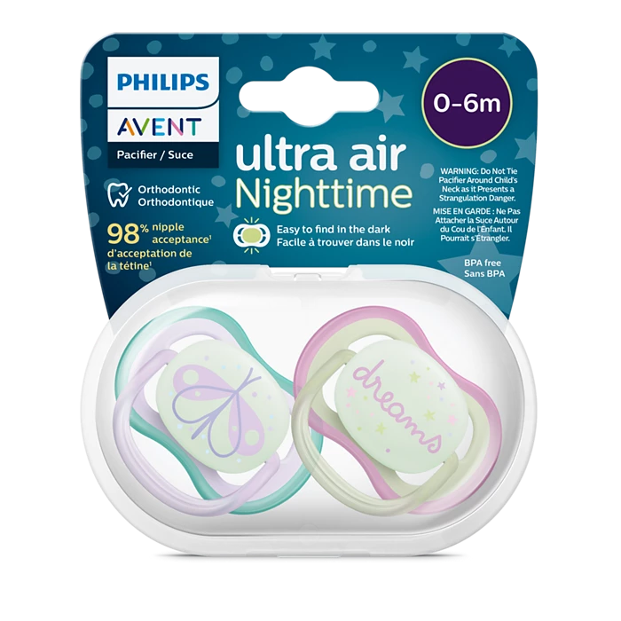 Avent Philips Ultra Air 0-6 months 2 Pack