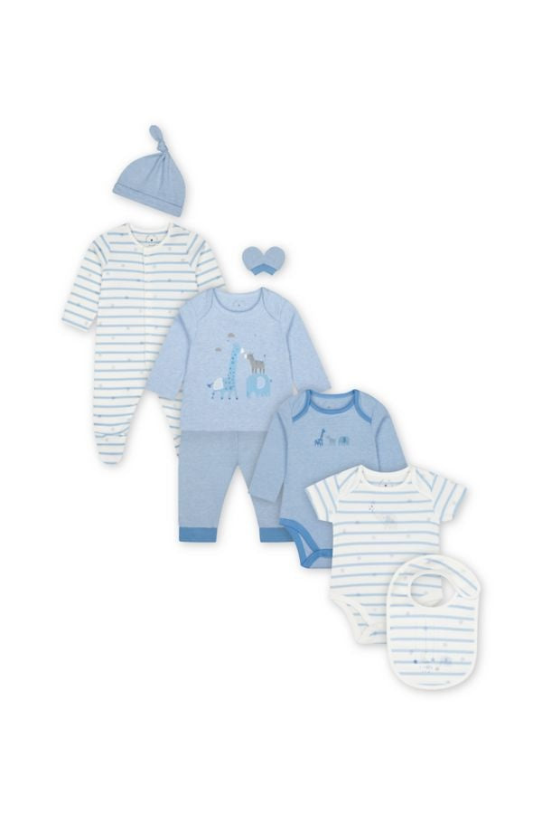 Mothercare My First Boy Safari Starter Hospital Set 8 Pcs