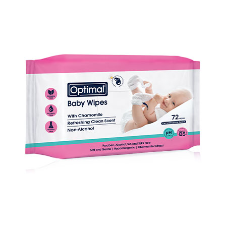 B2 Optimal Baby Wipes Pack Of 3