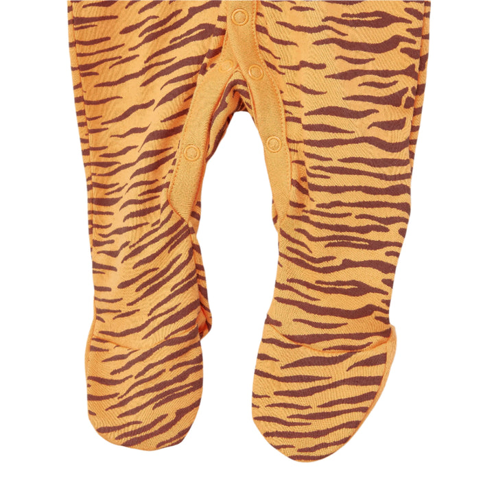 Juniors Cotton Tiger Boys Sleepsuit