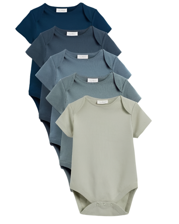 Next Shades Of Blue Short Sleeve Bodysuit