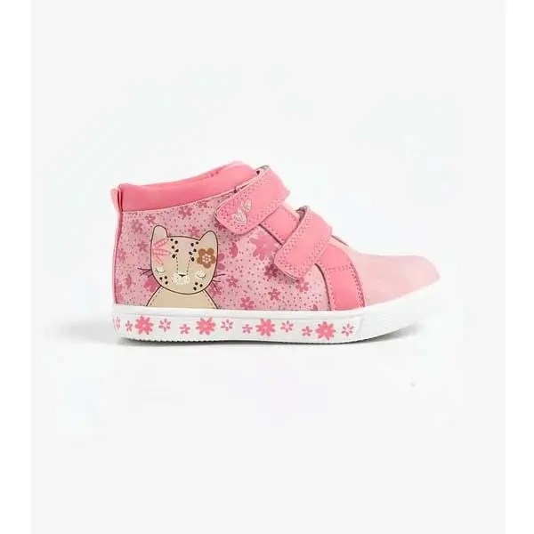 Mothercare High Neck Pink Girl Shoe