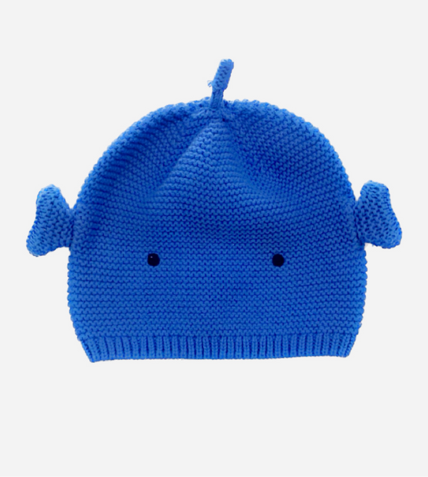 GAP Blue Eyes Printed Wool Boys Hat