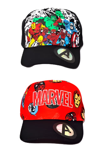 Primark 2 Pack Marvel Baseball Cap (7-10 Years ) 