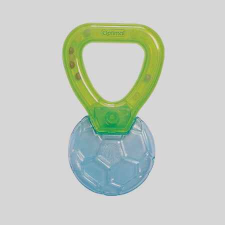 F2 Optimal Football-shaped water filled Teether