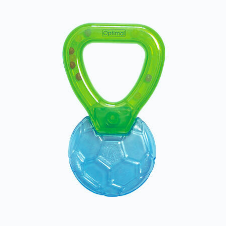 F3 Optimal Football-shaped water filled Teether