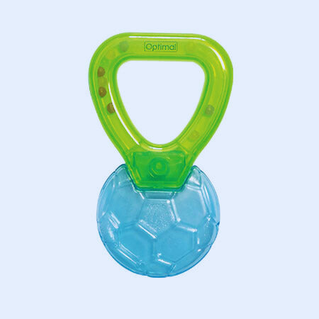 F4 Optimal Football-shaped water filled Teether