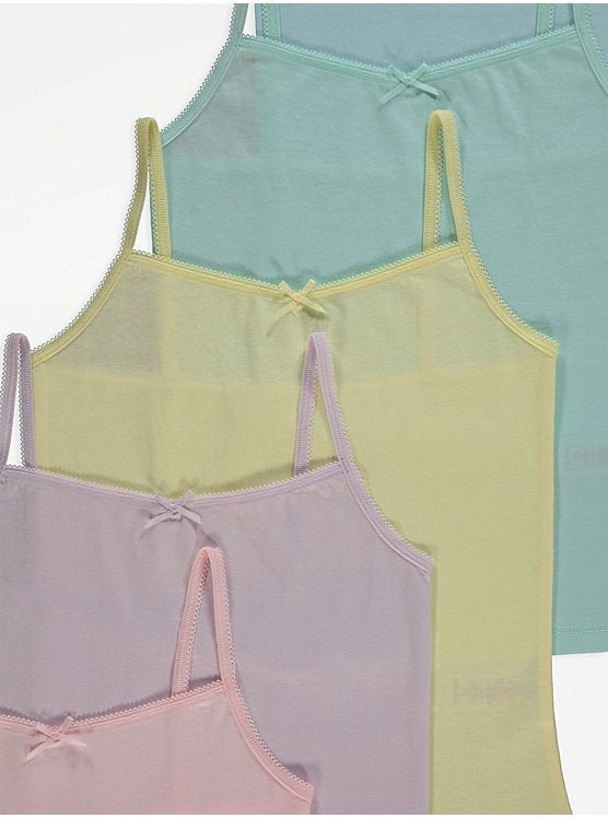 uk Pastel Cami Vests