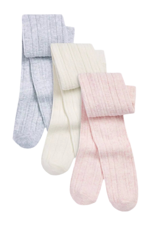 Next 3 Pack Girls Light Colors Tights