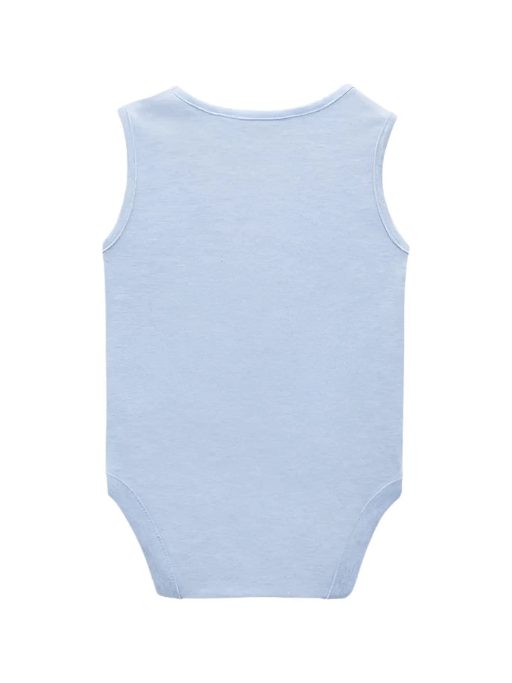 Next Uk 4 Pack Sleeveless Boy Bodysuit 100% Cotton