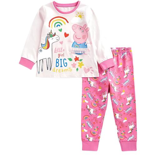 Mothercare Peppa Pig Pink Girls Pyjama 