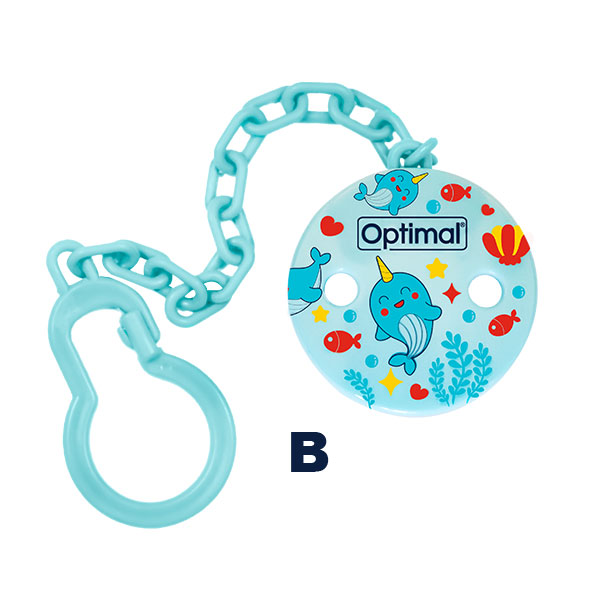 H2 Optimal Pacifier Holder With Plastic Clip