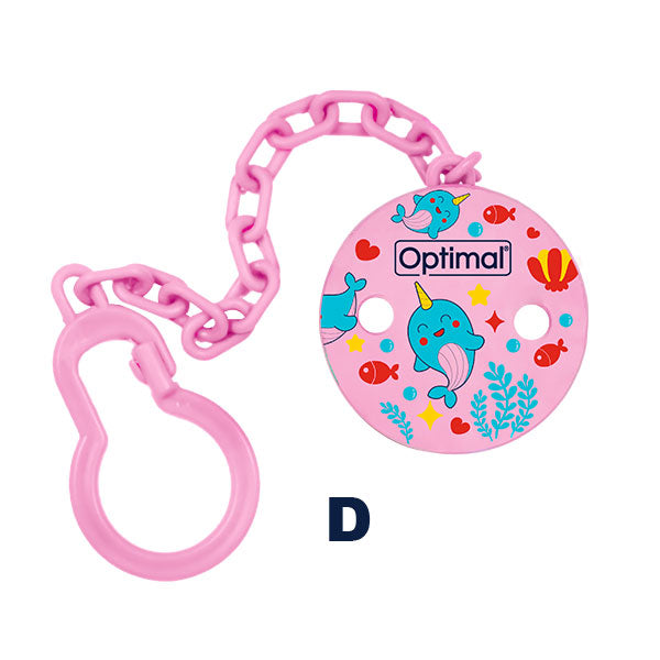 H4 Optimal Pacifier Holder With Plastic Clip