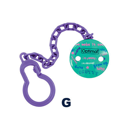 H7 Optimal Pacifier Holder With Plastic Clip