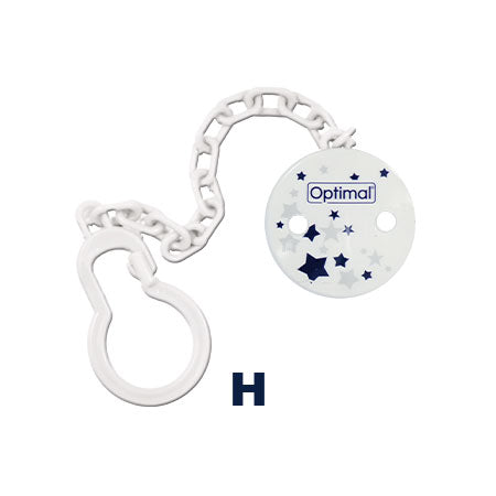 H8 Optimal Pacifier Holder With Plastic Clip