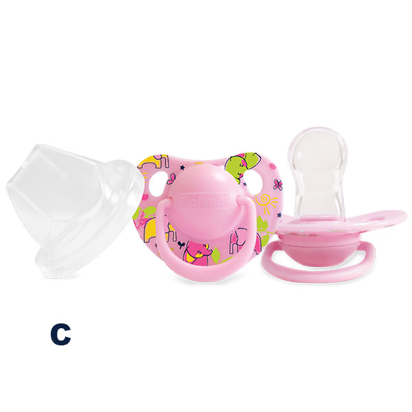 O3 Optimal Orthodontic Silicone Pacifier 6+ 