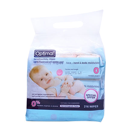 Optimal Sensitive Baby Wipes