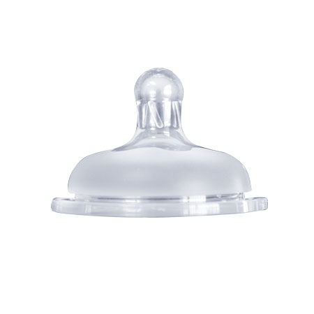 Optimal Extra Wide Silicone Nipple 0+