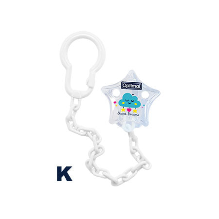 P11 Optimal Pacifier Holder With Plastic Clip